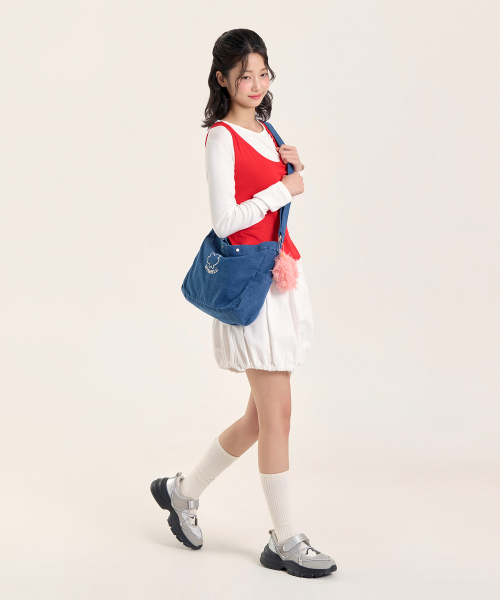 블루문 데님 숄더백_10710SH