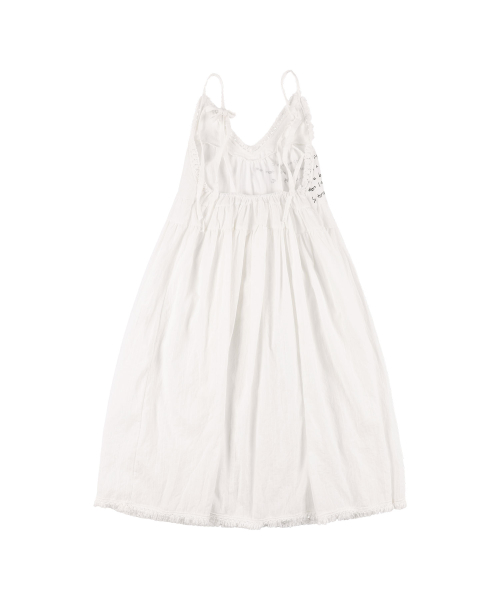 DREAMY SHEER DRESS (WHITE) F25QD799