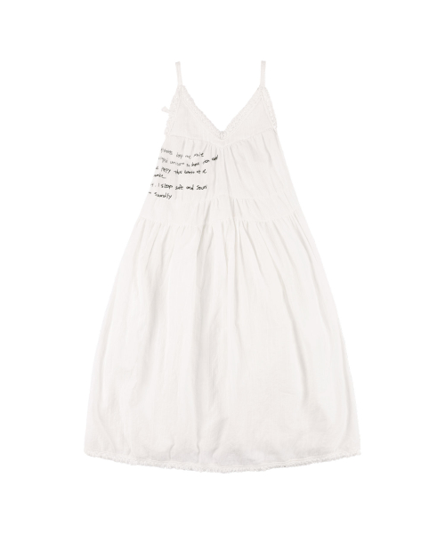 DREAMY SHEER DRESS (WHITE) F25QD799