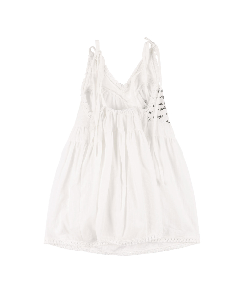 DREAMY SHEER DRESS (WHITE) F25QD799