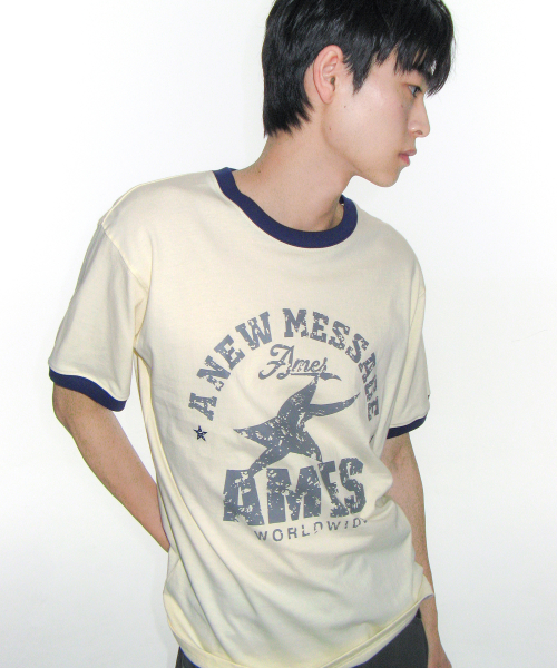 VINTAGE STAR TEE CREAM