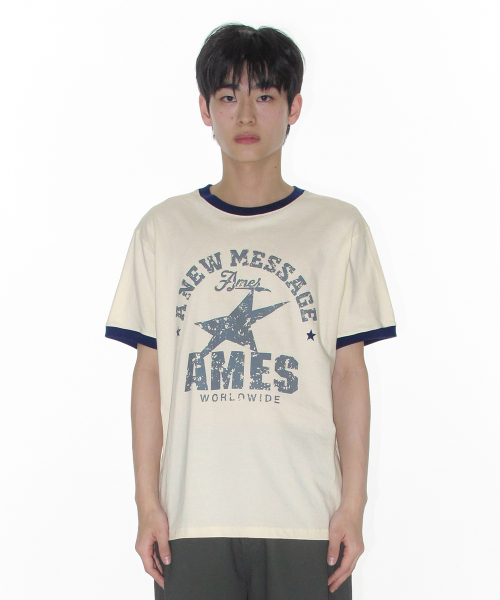 VINTAGE STAR TEE CREAM