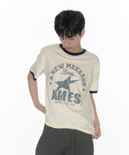 VINTAGE STAR TEE CREAM