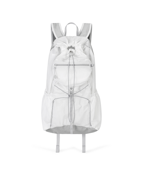 AIRY POCKET BACKPACK - WHITE
