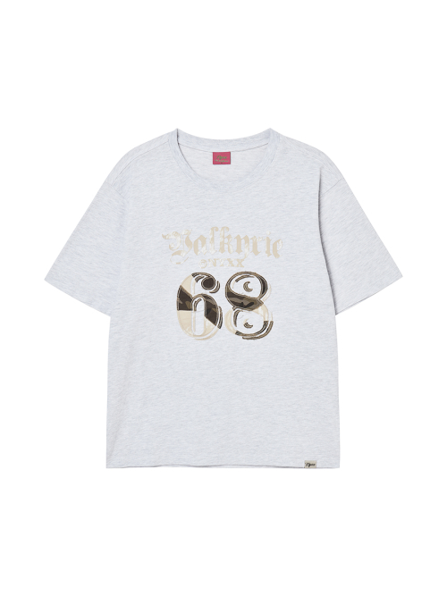 BALKYRIE 68 TEE HEATHER GRAY