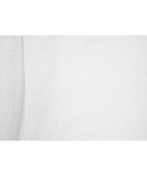 Flower Embossed Lace Pants_Ivory