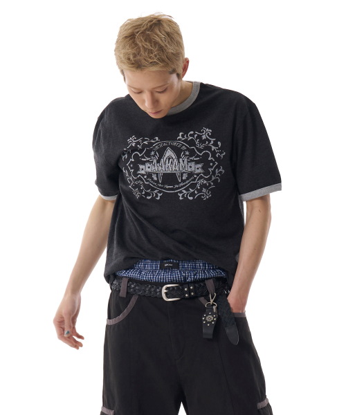 30mm Braided Western Leather Belt (Black)