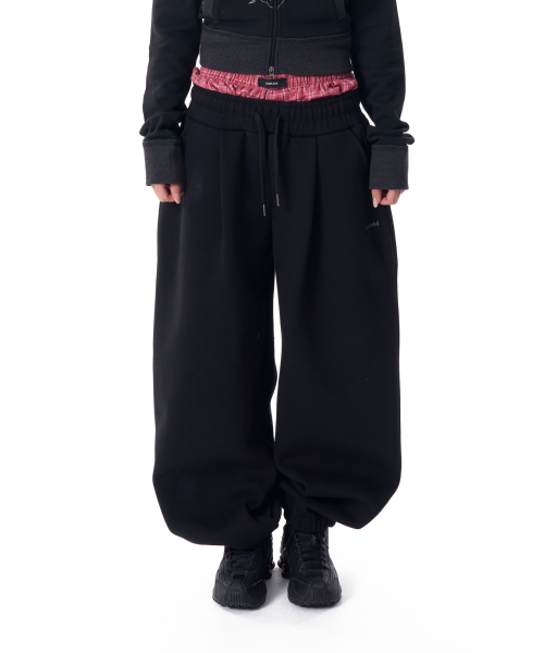 Laced CROS2 Patch Sweatpants (Black)