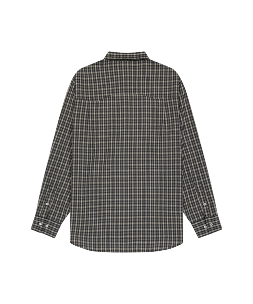 Western Vintage Check Shirts (Black)