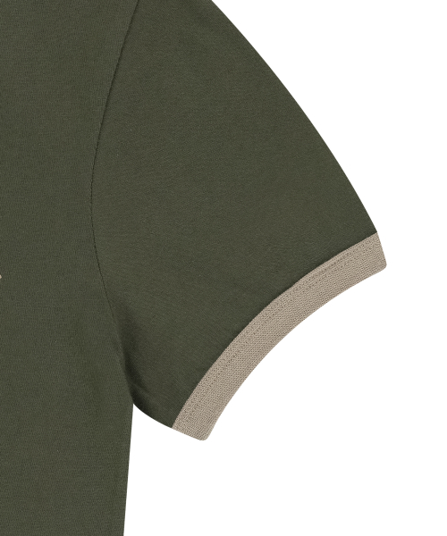 VTG Ink Ringer Top (Khaki)