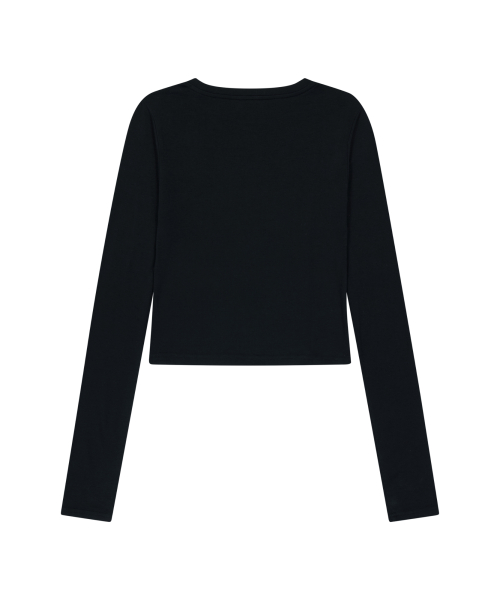 Side Hook Long Sleeve (Black)