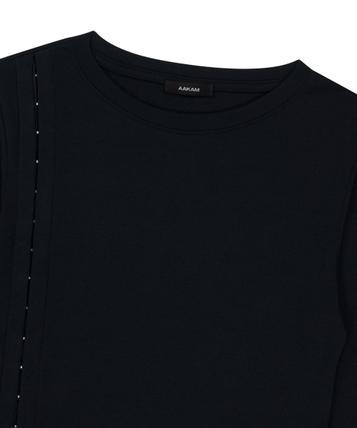 Side Hook Long Sleeve (Black)