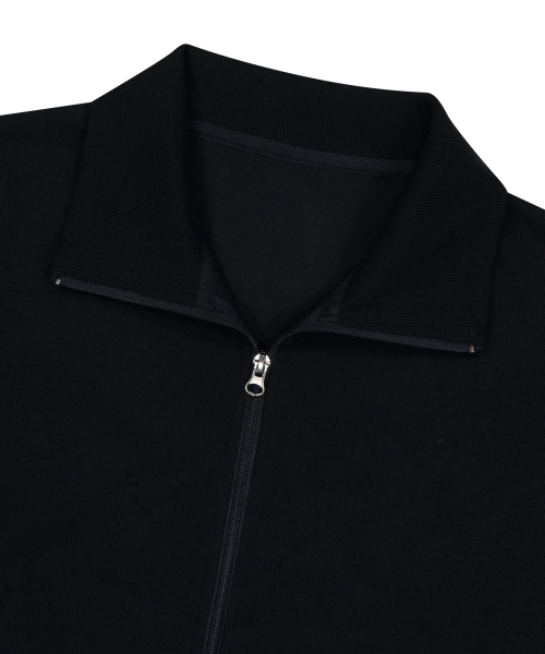 Laced Track Jacket (Black)