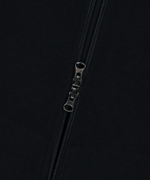 Laced Track Jacket (Black)