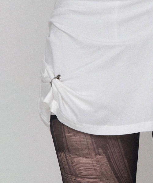 Piercing Drape Set-up Long Sleeve (Ivory)