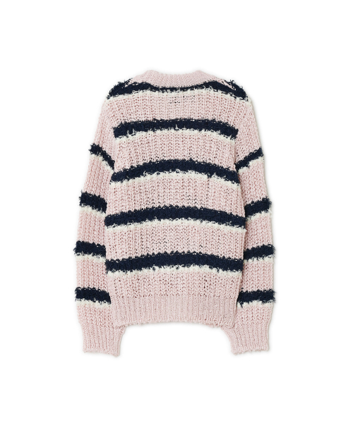 Blended Overfit Cardigan, PINK