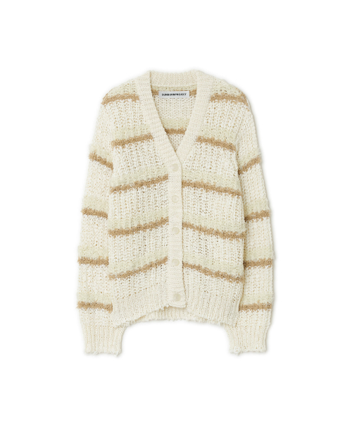 Blended Overfit Cardigan, CREAM