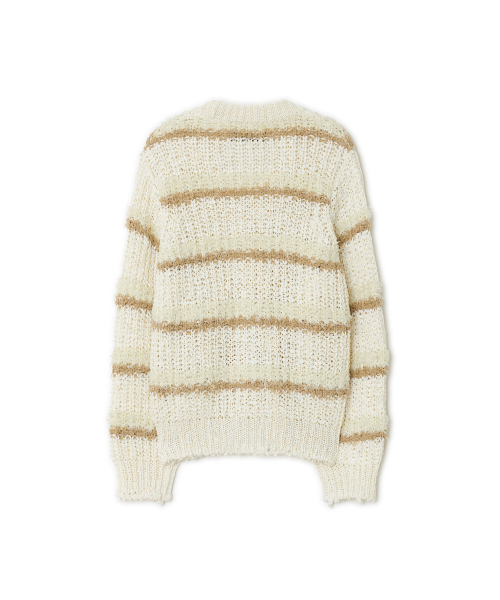 Blended Overfit Cardigan, CREAM