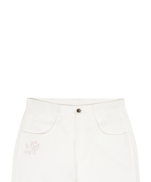 [MARIE] COTTON PANTS(WHITE)