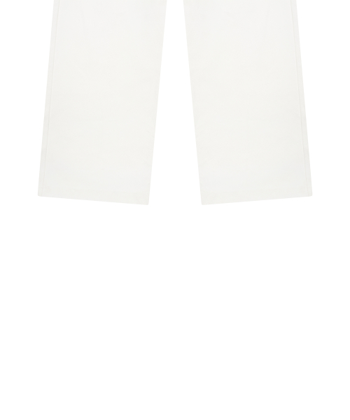 [MARIE] COTTON PANTS(WHITE)