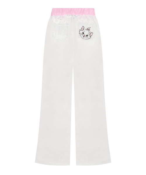 [MARIE] VELVET PANTS(WHITE)