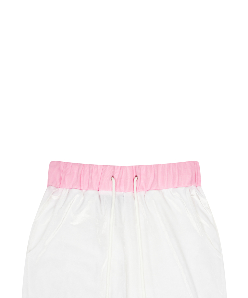 [MARIE] VELVET PANTS(WHITE)