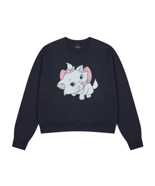[MARIE] SWEATSHIRT(NAVY)