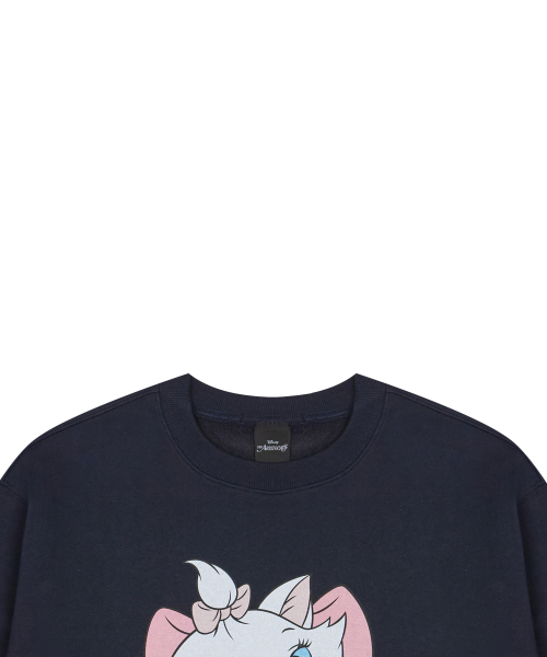[MARIE] SWEATSHIRT(NAVY)