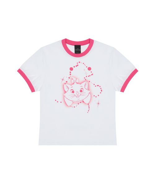 [MARIE] FACE TEE(WHITE)