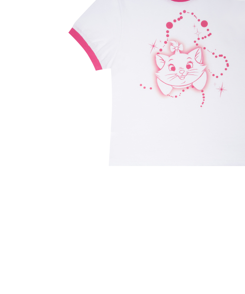 [MARIE] FACE TEE(WHITE)