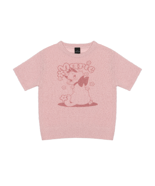 [MARIE] BOUCLE KNIT(PINK)