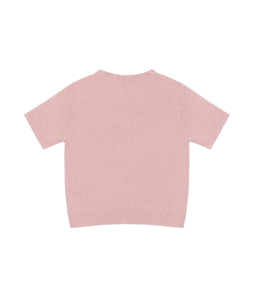 [MARIE] BOUCLE KNIT(PINK)
