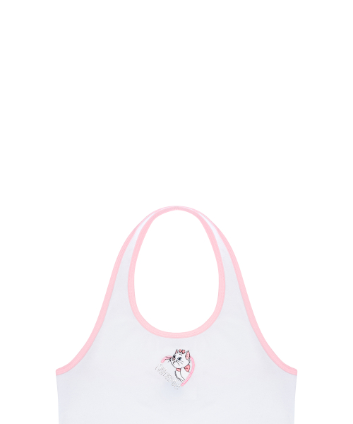 [MARIE] HALTERNECK TOP(WHITE)