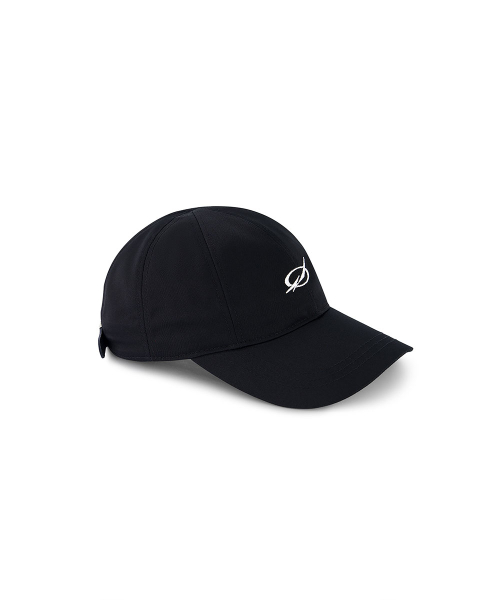 Flat Logo cap - Black