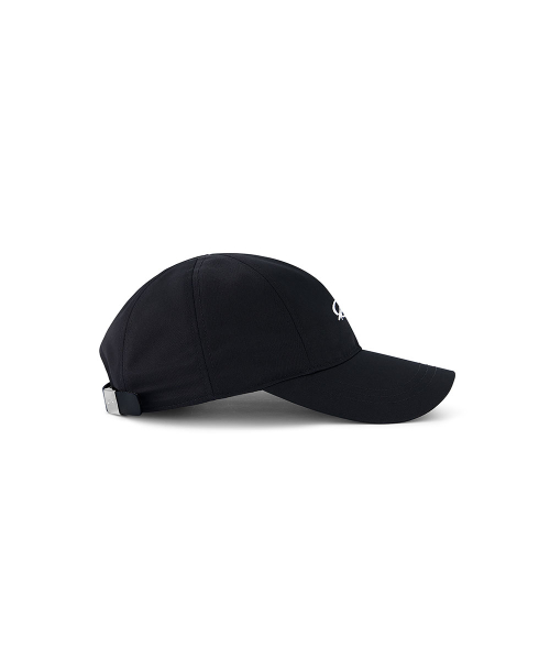 Flat Logo cap - Black