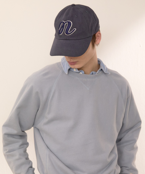 N LOGO BALL CAP NAVY