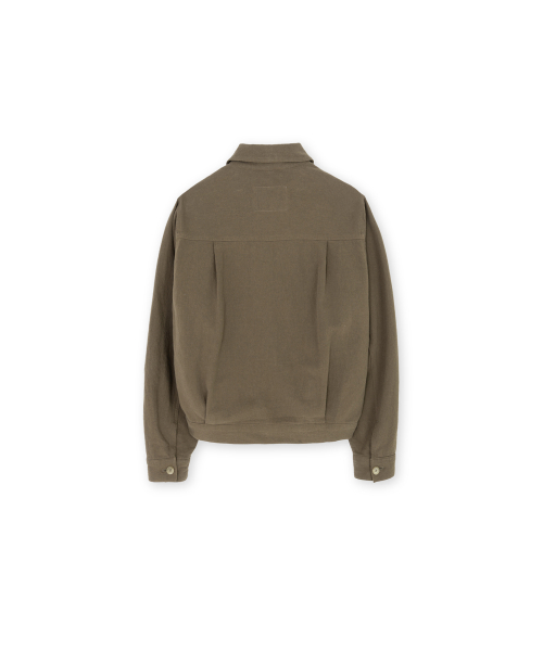 W Type 1 Trucker Jacket, Mocha