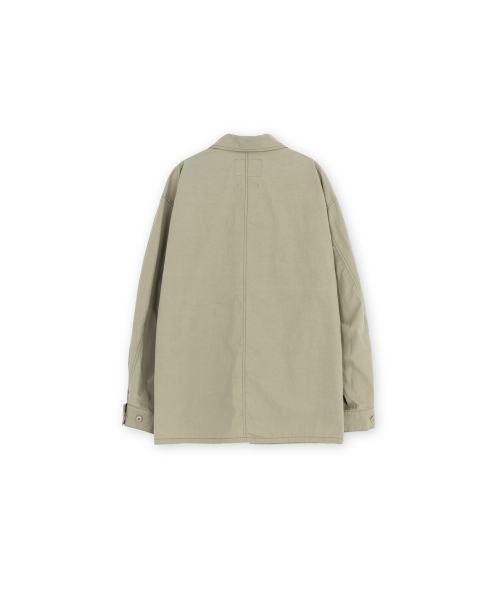 Washed BDU Jacket, Dark Beige