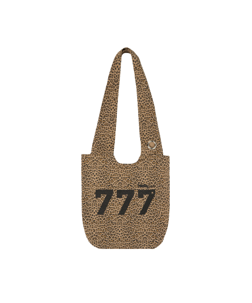 777Angels bag / Beige Leopard
