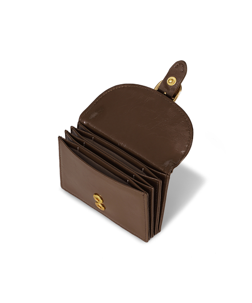 BIBI ACCORDION POCKET - MOCHA BROWN