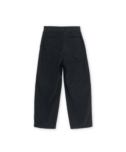 Washed Parachute Pants, Black