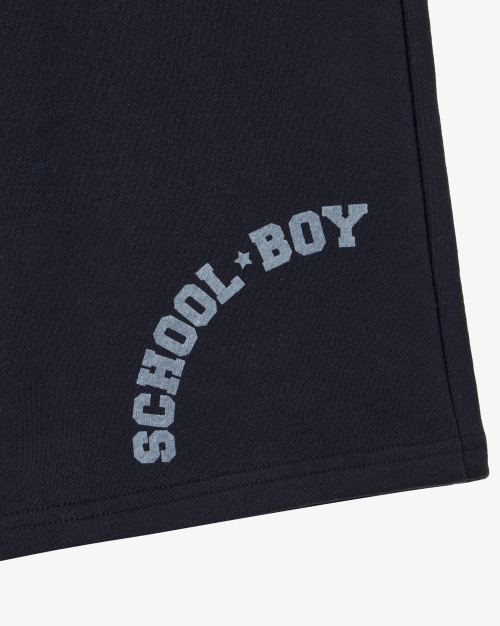 TRUNK LAYERED SWEATSHORTS [NAVY]
