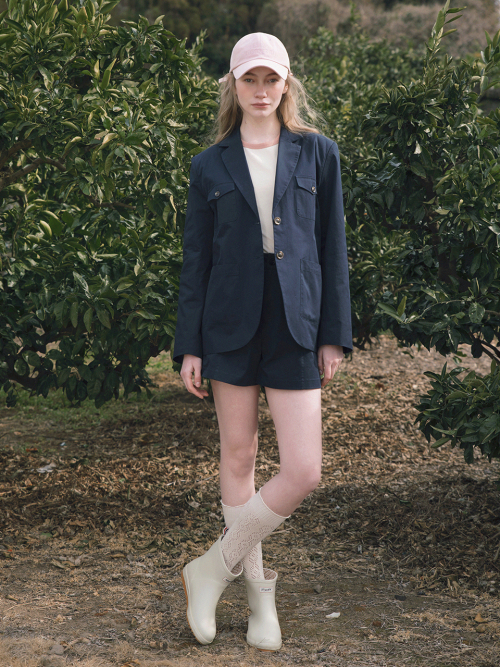 BERNICE overfit jacket_NAVY