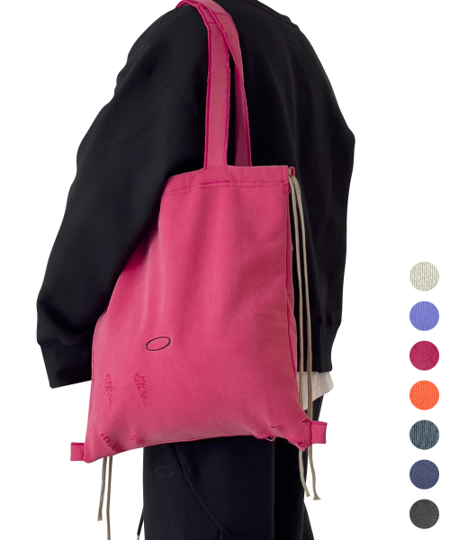 Edition6. Logo String Pigment Largefit Shopper Bag (7col)