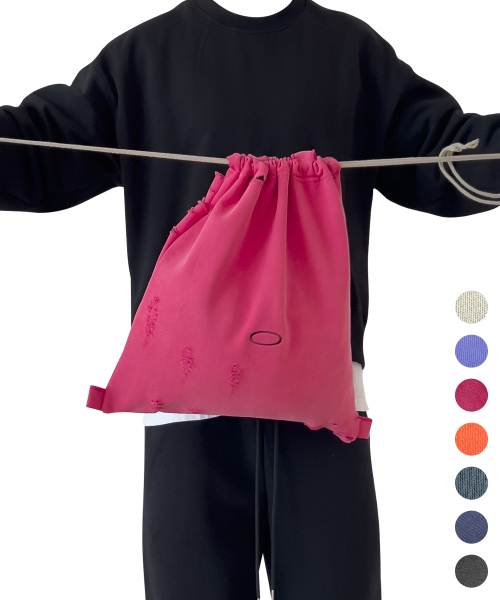 Edition6. Logo String Pigment Largefit Shopper Bag (7col)