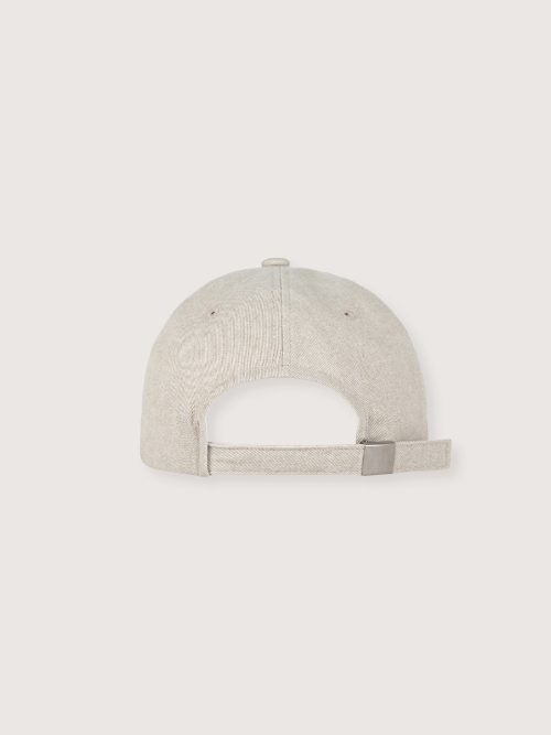 FLOW embroidery ball cap_BEIGE