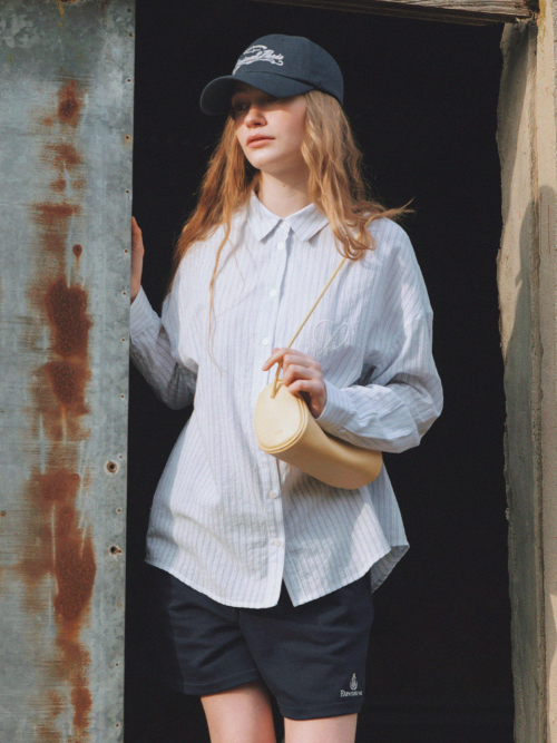 MASHMELLOW long shoulder bag_BUTTER