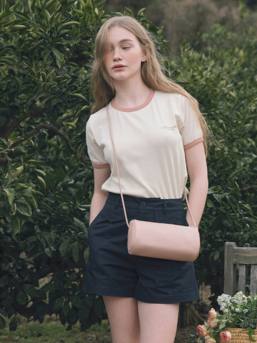 MASHMELLOW long shoulder bag_PINK