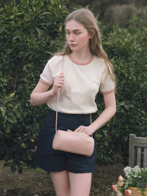 MASHMELLOW long shoulder bag_PINK