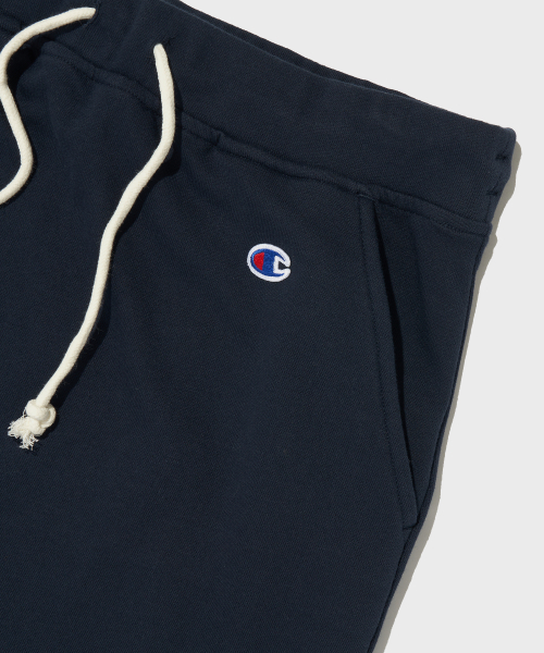 여성 C로고 롱 스트링 스커트 Nomal Navy